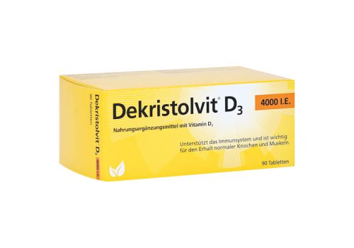 Dekristolvit D3 4.000 I.E. Tabletten – PZN 10818598 (PZN 10818598)
