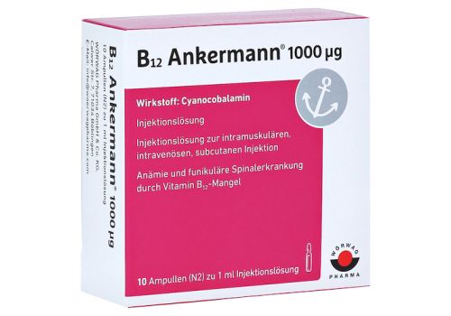 B12 Ankermann 1.000 g Ampullen – PZN 00097040 (PZN 00097040)
