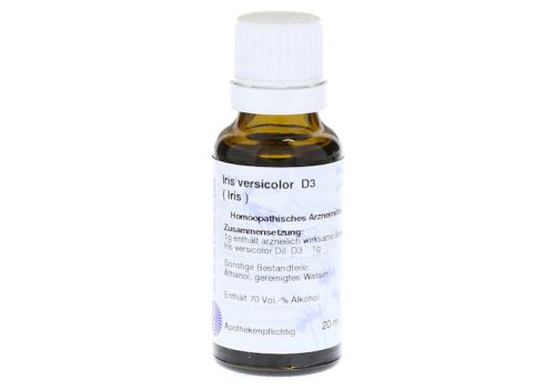 IRIS VERSICOLOR D 3 Dilution – PZN 00529195 (PZN 00529195)