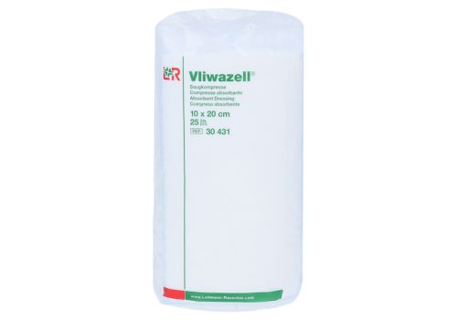 VLIWAZELL Saugkompressen unsteril 10x20 cm – PZN 02232826 (PZN 02232826)