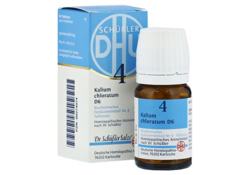 BIOCHEMIE DHU 4 Kalium chloratum D 6 Tabletten – PZN 00274074 (PZN 00274074)