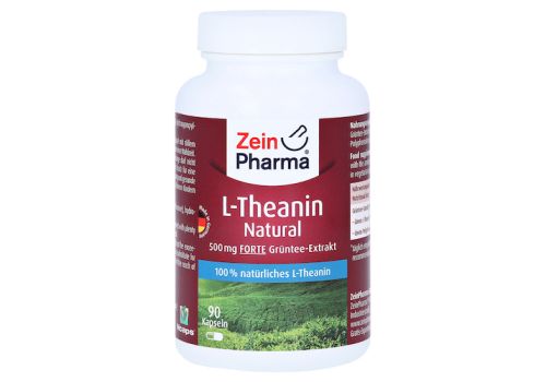 L-THEANIN Natural Forte 500 mg Kapseln ZeinPharma – PZN 13254765 (PZN 13254765)