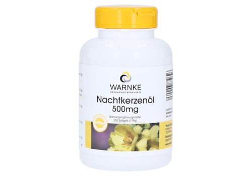 Nachtkerzenöl 500 mg Kapseln – PZN 02861568 (PZN 02861568)