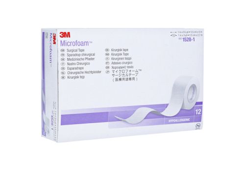 MICROFOAM 3M 1,5mx2,5cm elast.Pflasterbin.1528-1 – PZN 02024269 (PZN 02024269)