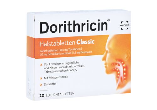 Dorithricin Halstabletten Classic 0,5mg/1,0mg/1,5mg – PZN 07727923 (PZN 07727923)