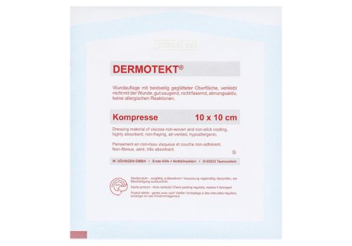 Dermotekt Kompresse V 10x10 cm – PZN 11047743 (PZN 11047743)