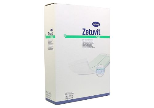 ZETUVIT Plus extrastarke Saugkompr.steril 20x25 cm – PZN 02536644 (PZN 02536644)
