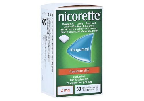 Nicorette 2mg freshfruit – PZN 07273959 (PZN 07273959)