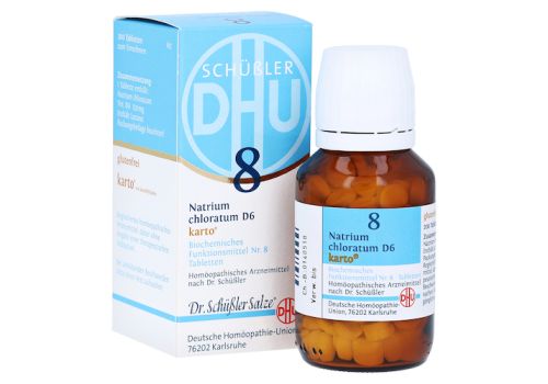 BIOCHEMIE DHU 8 Natrium chloratum D 6 Tabl.Karto – PZN 06329238 (PZN 06329238)