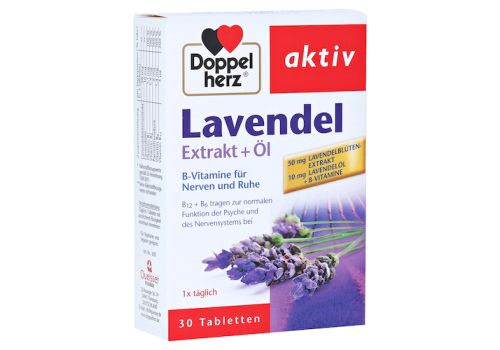 Doppelherz aktiv Lavendel Extrakt + Öl – PZN 11174275 (PZN 11174275)