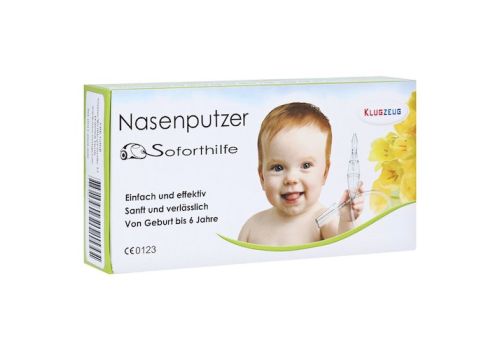 KLUGZEUG Nasenputzer Soforthilfe Nasensauger – PZN 01247961 (PZN 01247961)