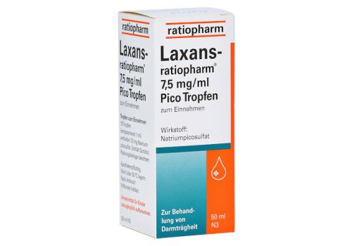 Laxans-ratiopharm 7,5mg/ml Pico – PZN 04687809 (PZN 04687809)