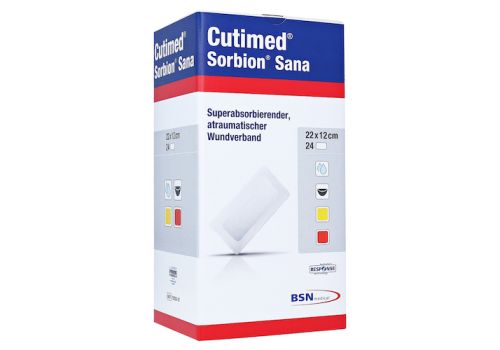CUTIMED Sorbion SANA Wundauflage 12x22 cm – PZN 11361623 (PZN 11361623)