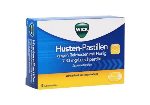 WICK Husten-Pastillen gegen Reizhusten mit Honig – PZN 00811595 (PZN 00811595)