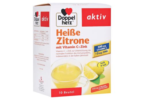 Doppelherz aktiv Heiße Zitrone mit Vitamin C + Zink – PZN 07091098 (PZN 07091098)