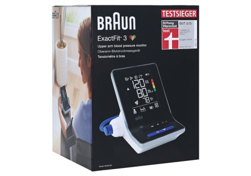 BRAUN BLUTDRUCKMESSGERÄT ExactFit3 Oberarm BUA6150 – PZN 08875867 (PZN 08875867)