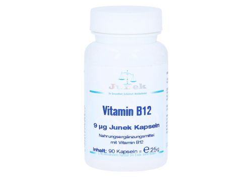 VITAMIN B12 9 µg Junek Kapseln – PZN 04367795 (PZN 04367795)