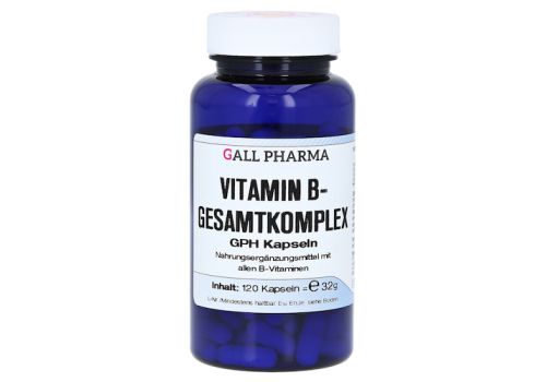 VITAMIN B GESAMTKOMPLEX Kapseln – PZN 04722635 (PZN 04722635)