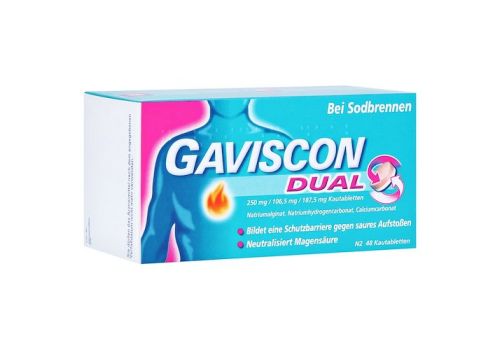 Gaviscon Dual Kautabletten – PZN 11528394 (PZN 11528394)