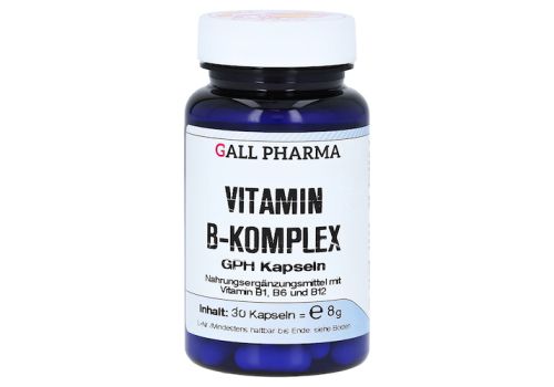VITAMIN B KOMPLEX GPH Kapseln – PZN 03379566 (PZN 03379566)
