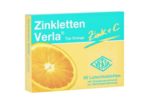 Zinkletten Verla Orange Lutschtabletten – PZN 03915450 (PZN 03915450)