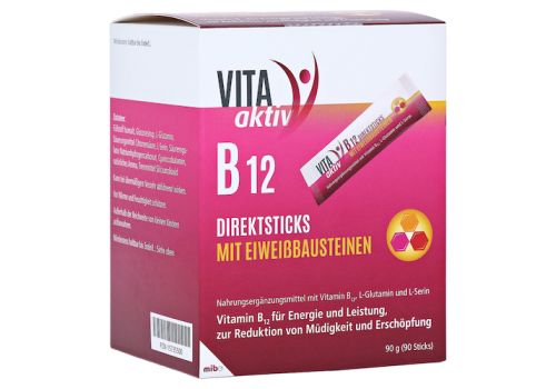VITA AKTIV B12 Direktsticks mit Eiweißbausteinen – PZN 15735500 (PZN 15735500)
