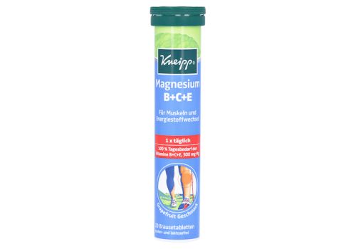 Kneipp Magnesium + Vitamine B+C+E Brausetabletten – PZN 02565930 (PZN 02565930)