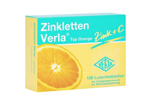 Zinkletten Verla Orange Lutschtabletten – PZN 09704820 (PZN 09704820)