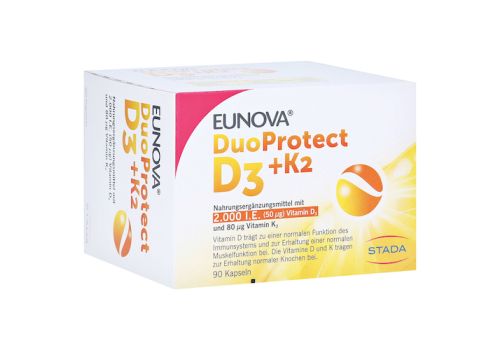 EUNOVA DuoProtect D3+K2 2.000 I.E. – PZN 14133549 (PZN 14133549)