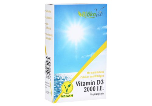 VITAMIN D3 2.000 I.E. Vegi Kapseln – PZN 11023228 (PZN 11023228)